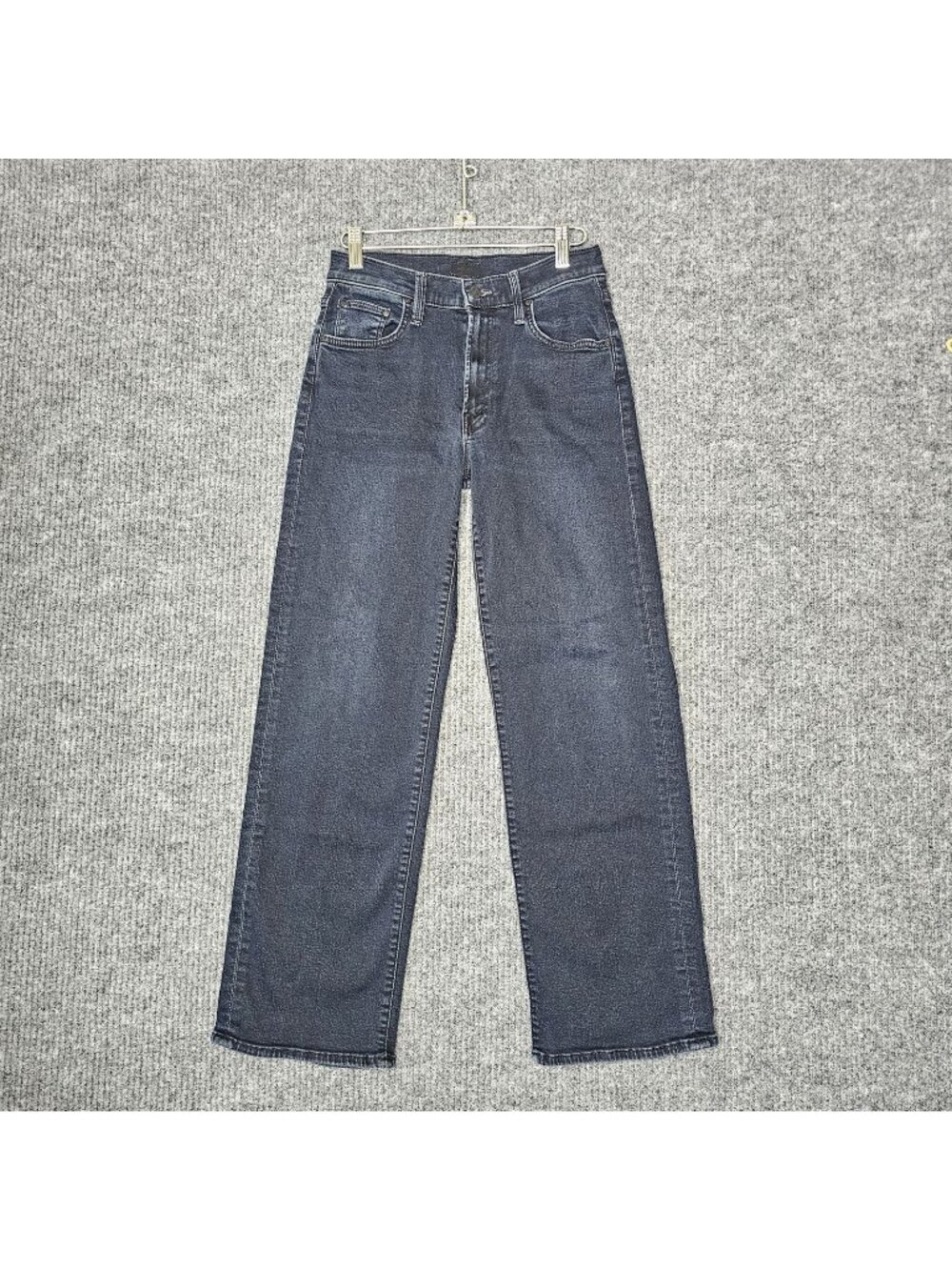 Mother Womens Mid Rise Rambler Zip Ankle Jeans Dark Wash Size 26 Night in Venice
